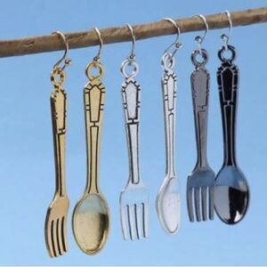 Novelty Fork & Spoon Earrings
